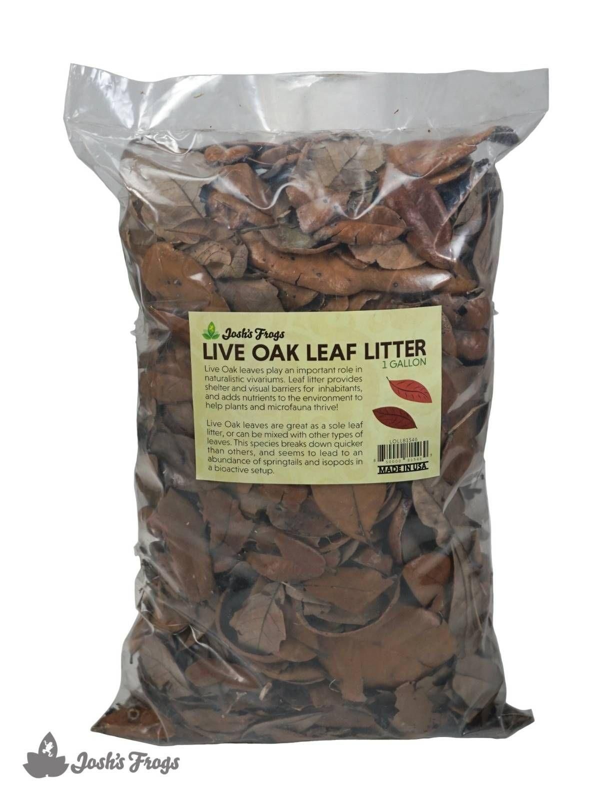 Photo inspiration: Gallery Detail: Live Oak Leaf Litter 1 Gallon By Josh S Frogs